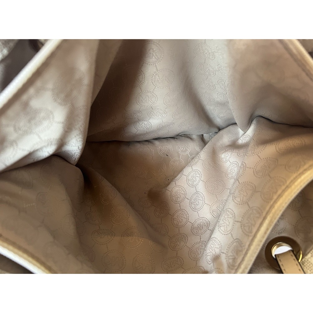 Michael Kors 30S11TTT4B Jet‎ Set Signature Tote Handbag-vanilla - Picture 15 of 15